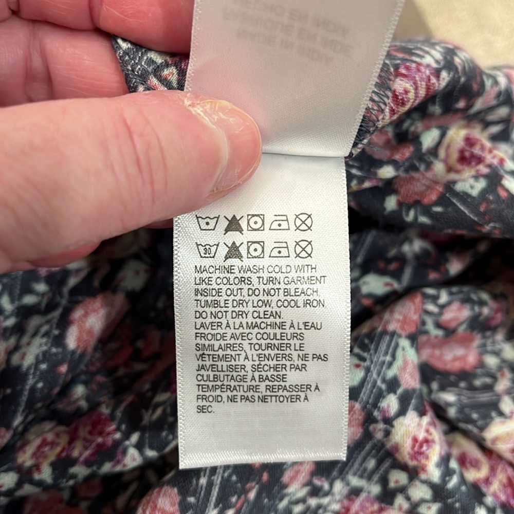 Lucky Brand Short Sleeve Babydoll Dress / NWT/Small - Picture 11 of 14